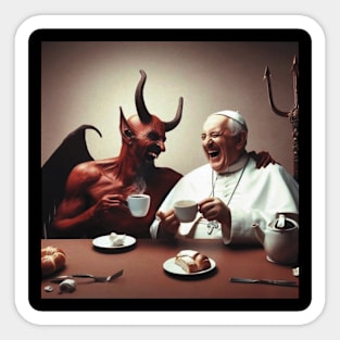 Satan's banquet Sticker